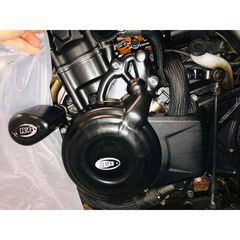 R Racing Left Engine Case Protection Cover Honda Cbr400/500
