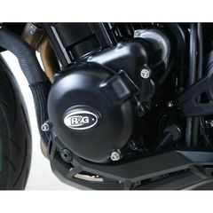 R Racing Left Crankcase Protection Cover Black Kawasaki Z900