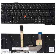 Teclado Español para Portátil - Spanish Laptop Keyboard για Lenovo Thinkpad S3 S431 20AX 20BA S440 20AY S3-S431 S3-S440 S5-531 04X5862 04X1024 04X0966 04X4238 0C44776 ES Nο Frame Backlight Pointer Bla