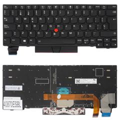 Teclado Español para Portátil - Spanish Laptop Keyboard για Lenovo ThinkPad X280 20KF 20KE X390 20Q0 20SC A285 20MW 20MX X395 20NL 20NM L13 Yoga 20R5 20R6 Gen 2 20VH X13 20T2 20T3 01YP080 ES Pointer B