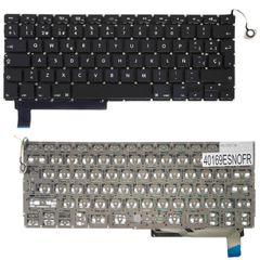 Teclado Español para Portátil - Spanish Laptop Keyboard για Apple MacBook Pro 15" A1286 Mid 2009 2012 661-5244 661-5854 661-6076 661-6509 MB471 MB985 MB986 ES Nο Frame Black ( Κωδ.40169ESNOFR )