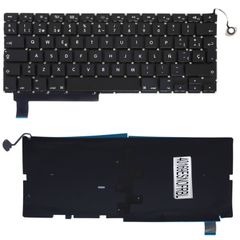 Teclado Español para Portátil - Spanish Laptop Keyboard για Apple MacBook Pro 15" A1286 Mid 2009 2012 661-5244 661-5854 661-6076 661-6509 MB471 MB985 MB986 ES Nο Frame Backlight Black ( Κωδ.40169ESNOF