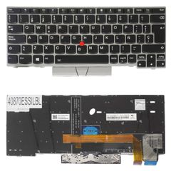 Teclado Español para Portátil - Spanish Laptop Keyboard για Lenovo ThinkPad X280 20KF X390 20Q1 20SC A285 20MW X395 20NL 20NM L13 Yoga 20R5 20R6 Gen 2 20VH X13 20T3 01YP080 ES Pointer Backlight Βlack