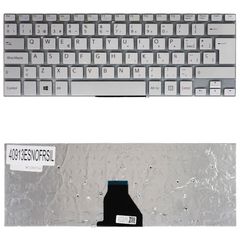 Teclado Español para Portátil - Spanish Laptop Keyboard για Sony Vaio SVF14A 149238071ES SVF14A1M2E SVF14A1S9R 9Z.NABBQ.00S ES No Frame Silver ( Κωδ.40913ESNOFRSIL )