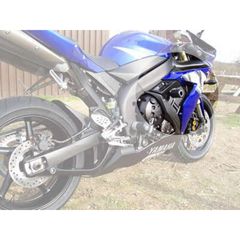 R Racing Classic Crash Protectors Black Yamaha Yzf-R1