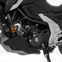 R Racing Aero Crash Protectors - Black Honda Nc750X