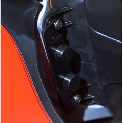 R Racing Lockstop Savers Black Ducati Panigale V4