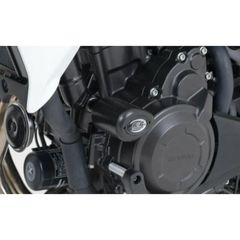 R Racing Aero Crash Protectors Black Honda Cb 500F/X