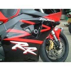 R Racing Classic Crash Protectors Black Honda Cbr900Rr