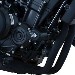 R Racing Aero Crash Protectors - Black Honda Cmx500 Rebel (S)