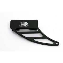 R Racing Toe Chain Guard (Shark Tooth) Black Alu