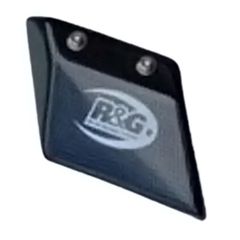 R Racing Toe Chain Guard (Shark Tooth) Black Abs