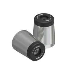R Racing Bar Ends - Black Aprilia Tuono 660