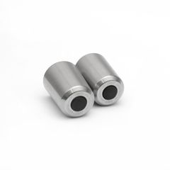 R Racing Bar Ends Stainless Steel - Kawasaki