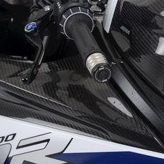 R Racing Bar Ends Black-thumb-1