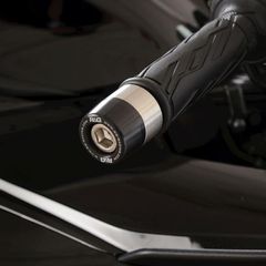 R Racing Bar Ends Black - Suzuki Hayabusa