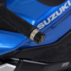 R Racing Bar Ends Black - Suzuki