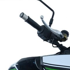 R Racing Bar End Sliders Black Kawasaki Versys 1000