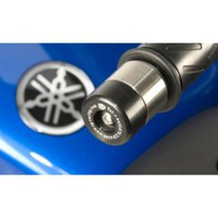 R Racing Bar End Sliders Black Yamaha