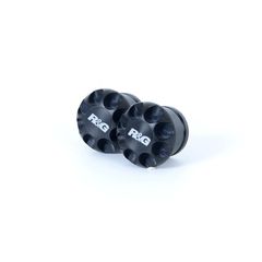 R Racing Frame Insert Black By Pair Kawasaki Z650