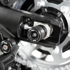 R Racing Swingarm Protection / Stand Bobbins - Black