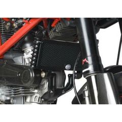 R Racing Aluminium Radiator Guard - Ducati Hypermotard