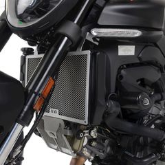 R Racing Radiator Guard - Red Ducati Monster 950