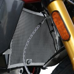 R Racing Radiator Guard Black Indian Ftr1200/S