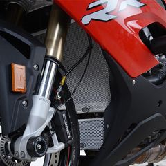 R Racing Radiator Guard - Red Bmw