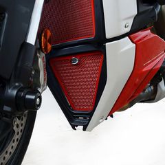 R Racing Oil Cooler Guard - Ducati Streetfighter V4
