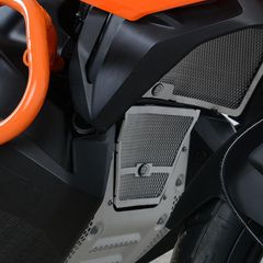 R Racing Aluminium Downpipe Grille - Ktm 790 Adventure