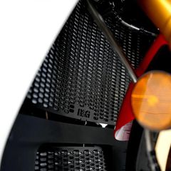 R Racing Pro Radiator Guard - Black-thumb-2