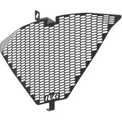 R Racing Pro Aluminium Downpipe Grille - Black