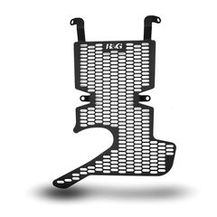 R Racing Pro Aluminium Downpipe Grille - Black