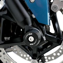 R Racing Fork Protection - Black-thumb-4