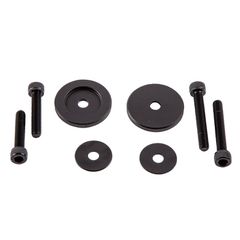 Highsider Pro Handlebar End Adapter For Piaggio Vespa Models, Black (Pair)