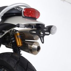 R Racing Licence Plate Holder - Black Triumph 1200 Scrambler Xc/Xe