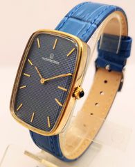 Vintage 1960's Michel Herbelin Gold plated & steel κουρδιστό αντρικό ρολόι Α90536 ΤΙΜΗ 815 ΕΥΡΩ