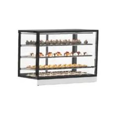 ΠΡΟΣΦΟΡΑ!!! SAYL IN120-90RZ (120x60x95cm) Επιτραπέζια Ουδέτερη Βιτρίνα 4ων Όψεων INTEGRA με 3 Ράφια & χωρίς Ψυκτικό Μηχάνημα (Πρόσβαση Μπροστά: ΌΧΙ - Πρόσβαση Πίσω: ΝΑΙ)