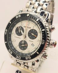 SECTOR 290 Stainless Steel Chronograph 3253990-025 αντρικό ρολόι Α90216 ΤΙΜΗ 290 ΕΥΡΩ