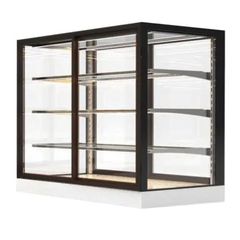 ΠΡΟΣΦΟΡΑ!!! Sayl IN-100-90CA Θερμαινόμενη Βιτρίνα INTEGRA COMPACT Διπλό Φωτισμό LED - & 3 Ράφια - Διαστάσεις: 100x60x95 cm