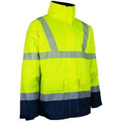 Lacuna Atria yellow/navy Αδιάβροχο Ανακλαστικό Μπουφάν