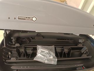 MΠΑΓΑΖΙΕΡΑ MODULA 370 lt ΚΑΙ ΜΠΑΡΕΣ ΟΡΟΦΗΣ ΣΕ ΑΡΙΣΤΗ ΚΑΤΑΣΤΑΣΗ ΚΑΤΑΛΗΛΟ ΓΙΑ TOYOTA AYGO -PEUGEOT 108-CΙTROEN C1