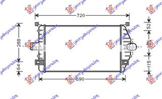 ΨΥΓΕΙΟ INTERCOOLER 1.9 DTI-2.2 TD ΠΕΤΡΕΛΑΙΟ (600x333) - 069206210