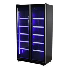 Βιτρίνα Κρασιών Frameless εξωτερικών διαστάσεων 1100x600x1985mm.