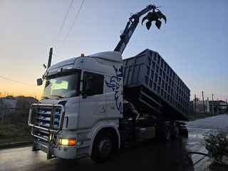 Ανατροπή + Γερανός Scania 2011 R480
