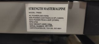 StrengthMaster TR 800 διάδρομος γυμναστικής-thumb-3
