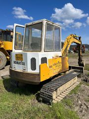 Εκσκαφέας Με Ερπύστριες Komatsu 1990 PC 40-thumb-2