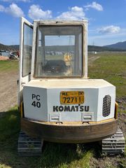 Εκσκαφέας Με Ερπύστριες Komatsu 1990 PC 40-thumb-13