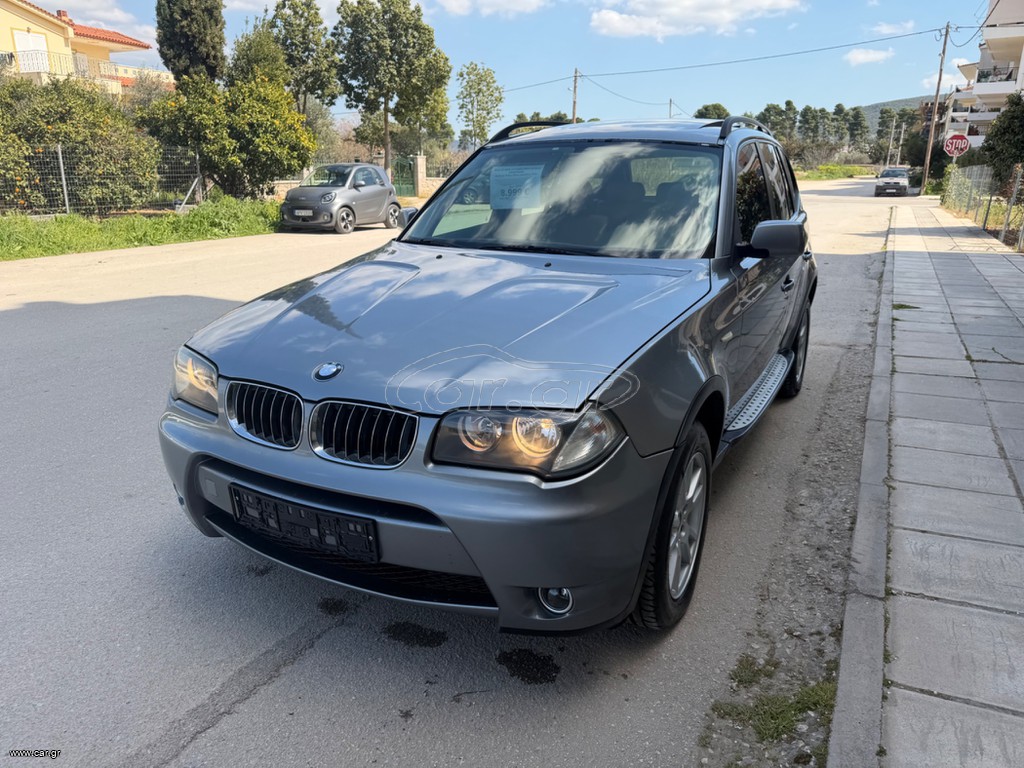 Bmw X3 2008 ΗΛΕΚΤΡΙΚΗ ΟΡΟΦΗ/ΠΑNΟΡΑΜΑ/ΔΕΡΜΑ/6ΤΑΧΥΤΟ